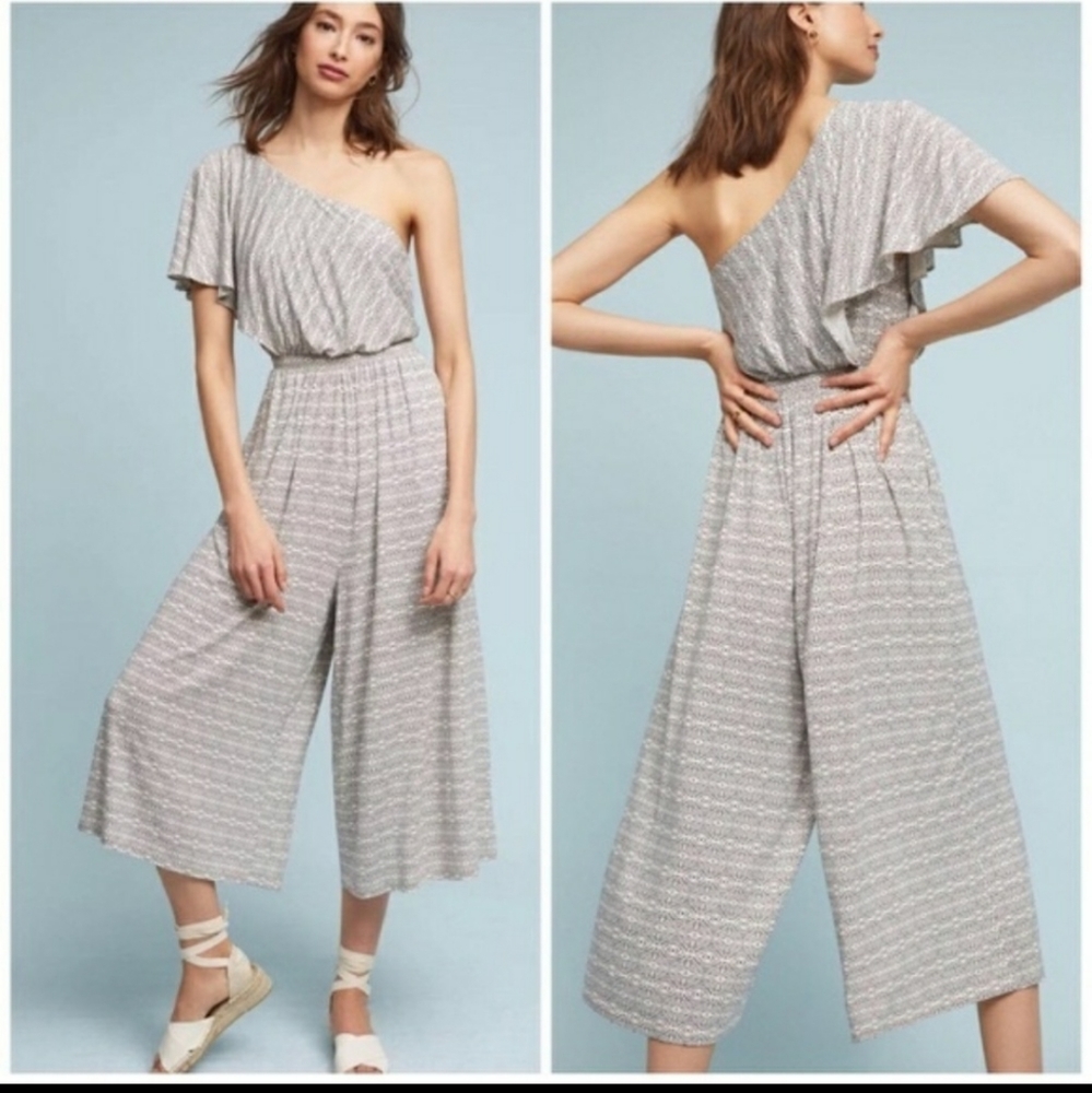 Maeve One Shoulder Jaime Jumpsuit Size Medium - image 1